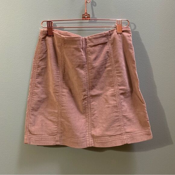 Free People Corduroy Skirt Size 6 - Picture 1 of 5